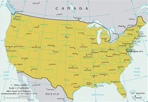 7 Peta Amerika Serikat Dalam Berbagai Versi Web Sejarah