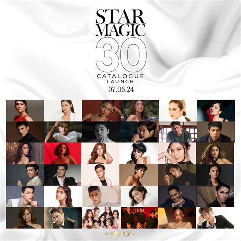 Altstarmagic 💫 On Twitter Look For 30 Years Star Magic Has Produced The Countrys In Demand