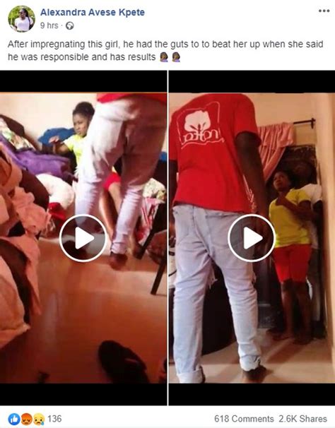 video shared online shows a man beating up his girlfriend mercilessly romance nigeria
