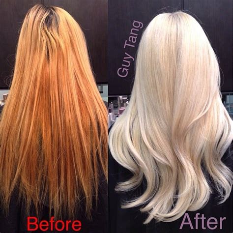 The cause may be that you have not used sufficient bleach or how to fix orange hair to blonde. From Orange Brassy Hair to Pearly White Blonde - Yelp