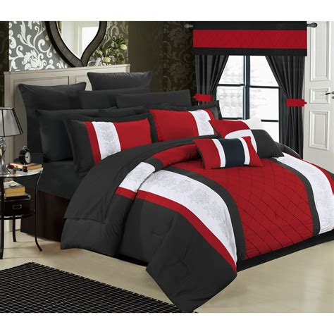 Chic Home 24 Piece Dylania Complete Bed In A Bag Comforter Set Queen