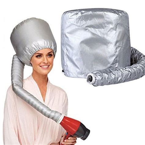 Portable Soft Hair Drying Cap Bonnet Hood Hat Blow Dryer Attachment Ebay