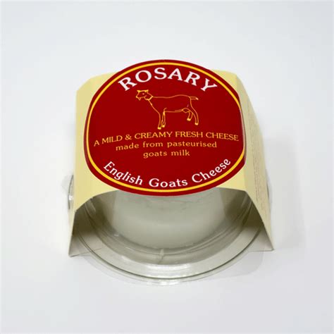 Rosary Goat Garlic 🏴󠁧󠁢󠁥󠁮󠁧󠁿 100g Crosby Cheese