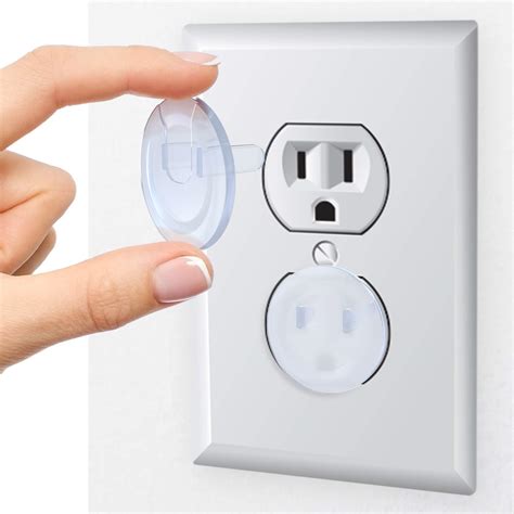 Buy Clear Outlet Covers 36 Pack Dielectric Plastic Plugs For