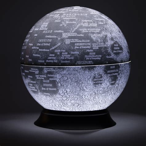 12 Illuminated Moon Desk Globe Rand Mcnally Store