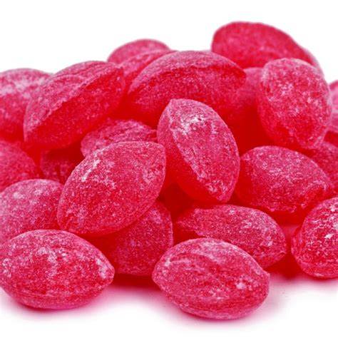 Sanded Wild Cherry Candy Drops 10lb Bulk Case