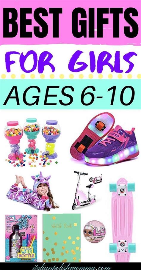 Buying gifts for teenage girls is so much fun. 15 Cool Gift Ideas For Girls Ages 6 to 10 | Cool gifts for ...