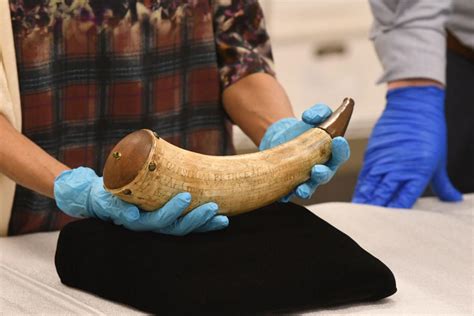 Rare Powder Horn Illuminates Little Known Story Of Black Soldiers Of