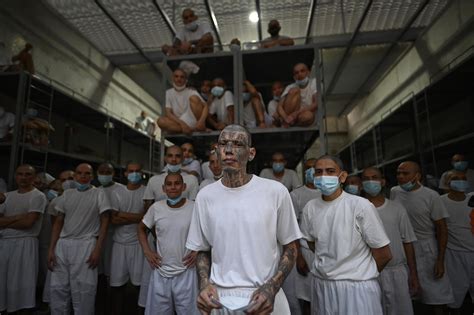 Inside El Salvadors Mega Prison Holding 12000 Alleged Gangsters