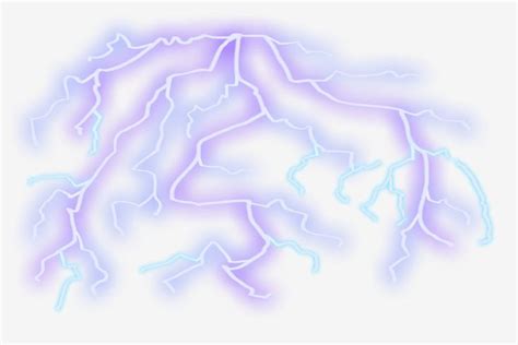Purple Lightning Bolt Lightning Light Effect Weather Png Transparent