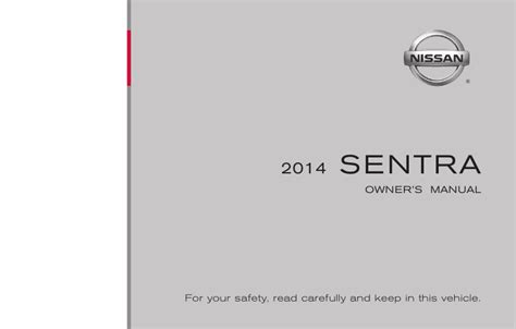 2014 Nissan Sentra Owners Manual Pdf 388 Pages