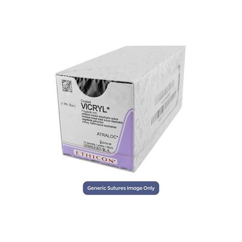 Amtech Medical Ethicon Ctd Vicryl 30 22mm 70cm Taper Point Suture