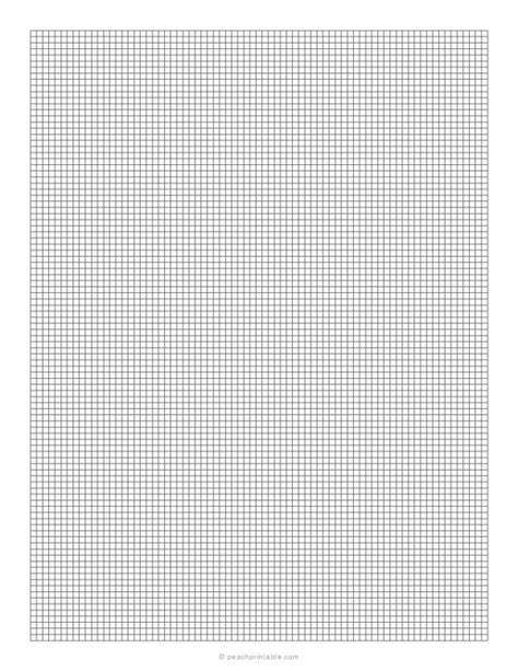 110 Inch Grid Plain Graph Paper