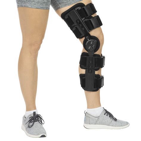 Buy Vive Rom Knee Brace Hinged Immobilizer For Acl Mcl And Pcl