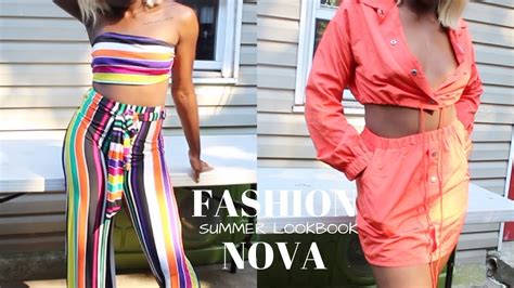 Fashion Nova Summer Lookbook Youtube