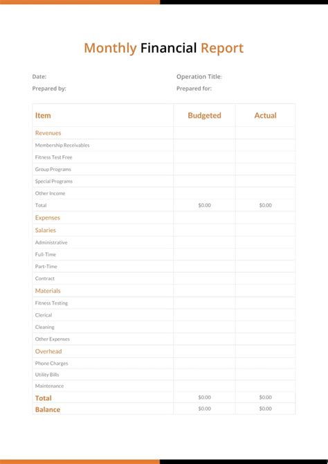 38 Monthly Management Report Templates Pdf Doc Excel Free