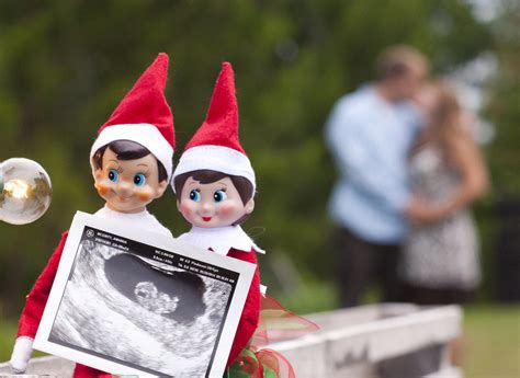Cute Holiday Pregnancy Announcement Ideas Popsugar Moms