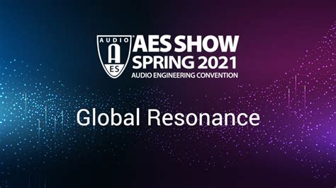 Announcing The Aes Show Spring Convention Aes Show Main