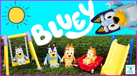 Bluey And Bingo Have Fun At The Playground Youtube