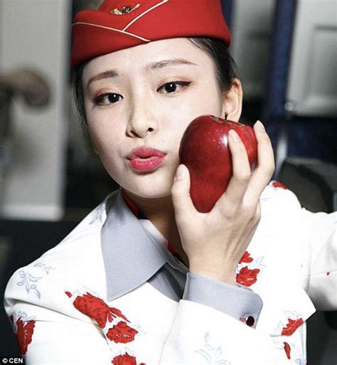 Apples Kissed By Pretty Chinese Flight Attendants Are Selling Online For Up To 20 Each
