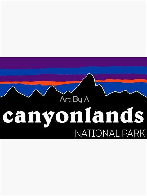 Canyonlands National Park Sticker For Sale By Arl13d Redbubble