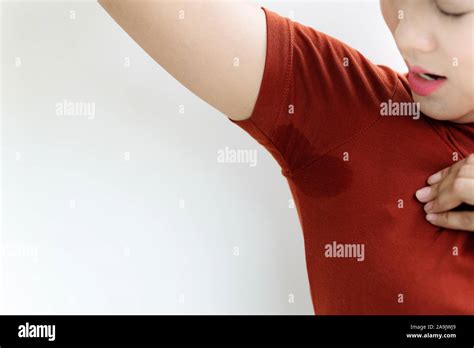 Under Armpit Sweating Woman Hi Res Stock Photography And Images Alamy