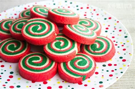 Cookies need their space while baking. Pinwheel Christmas Cookies | YellowBlissRoad.com