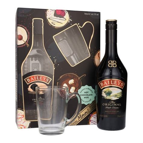 Baileys Original Irish Cream Liqueur Hot Chocolate Mug Gift Pack My