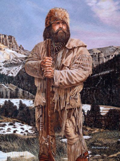 Gallery Mountain Man Beard Drawing Mountain Man Western Art