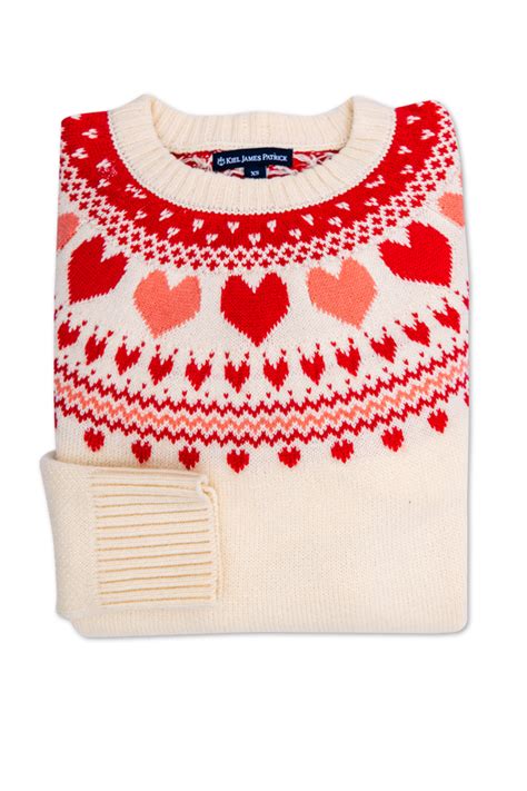 women s sweaters kiel james patrick embroidered heart embroidered sweater kiel james patrick