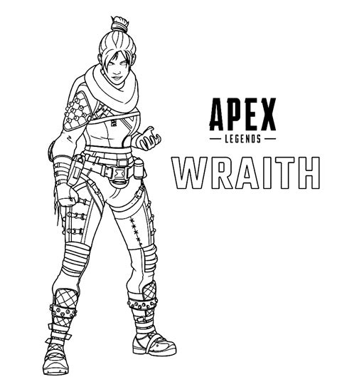 Wraith Apex Legends Coloring Play Free Coloring Game Online