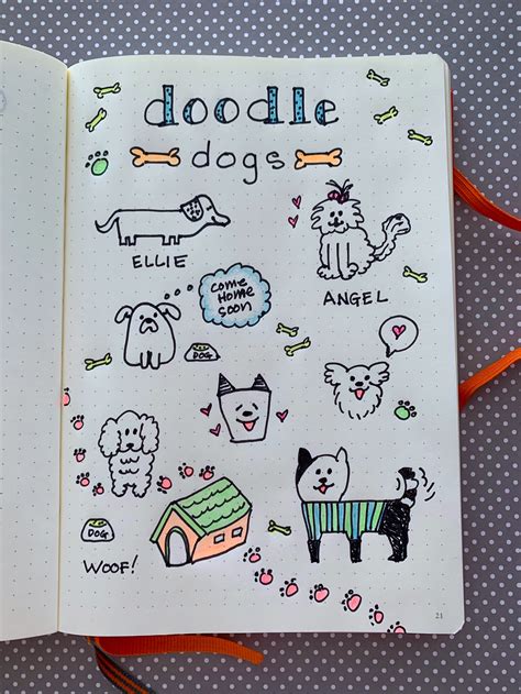 Doodle Art Dog Doodle Easy