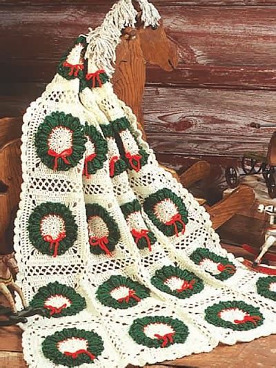 Free Crochet Patterns Free Christmas Afghan Patterns