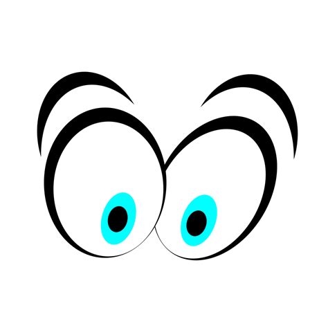 Animated Blue Cartoon Eyes Png Svg Clip Art For Web Download Clip
