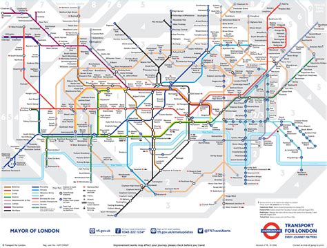 New Map London Subway