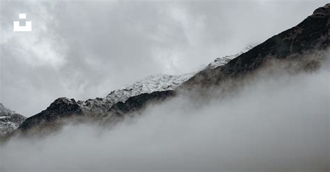 Mountains Surrounded With Fogs Photo Free Grey Image On Unsplash