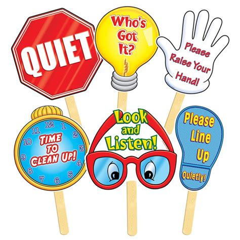 Manage Your Class Signs Tf 1298 Scholastic Teaching Resources
