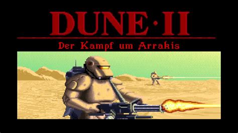 Dune Ii Harkonnen Brückenkopf Auf Arrakis Mission 1 Youtube