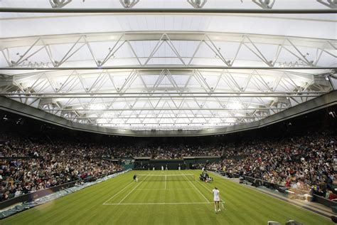 Wimbledons Centre Court Soccer Field Sports Architecture