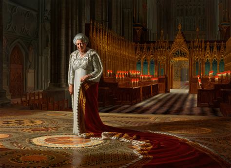 Glorious A Diamond Jubilee Portrait Of Her Majesty Queen Elizabeth Ii National Portrait Gallery