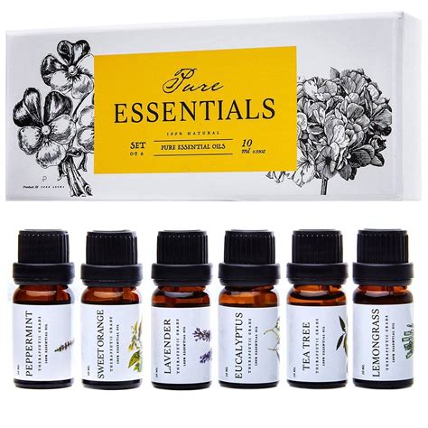 Essential Oils By Pure Essentials 100 Pure Therapeutic Grade Oils Kit