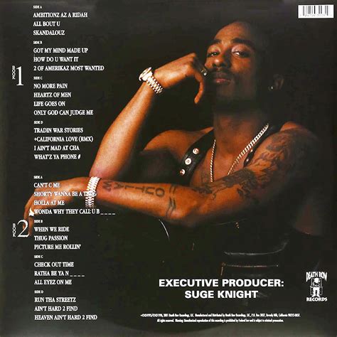 2 Pac All Eyez On Me 4xlp 1996 Out Of Stock House Of Dj