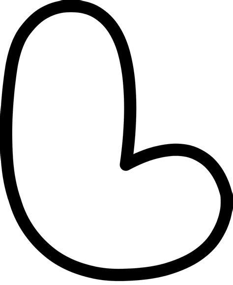 The Letter L In Bubble Letters Formal Letter