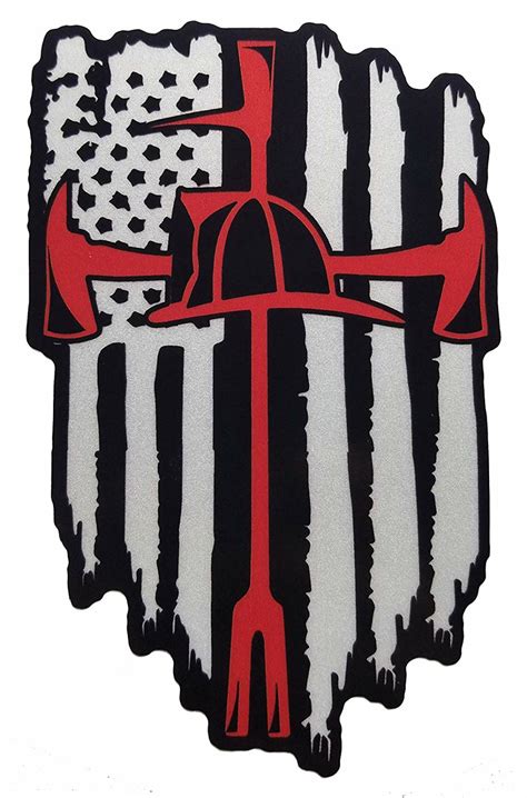 Download High Quality American Flag Clipart Firefighter Transparent Png