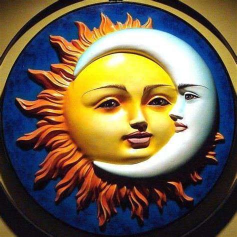 Luna Y Sol Sol Y Luna Juntos Arte De Luna Dibujos