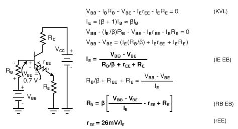 Electronic Finding The Base Emitter Voltage In An Npn Transistor Hot