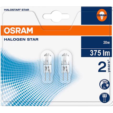 Osram G4 20w Halogen Bulb 2 Pk Xpress Electrical