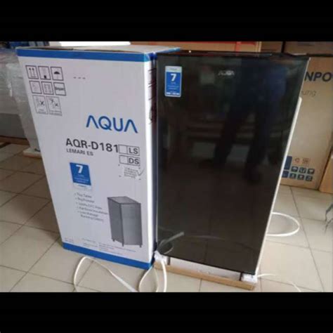 Jual Kulkas Aqua AQR-D181 kulkas 1 pintu murah LOW WATT AQR-D181DS Indonesia|Shopee Indonesia