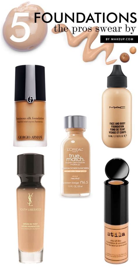 makeup artists favorite foundations