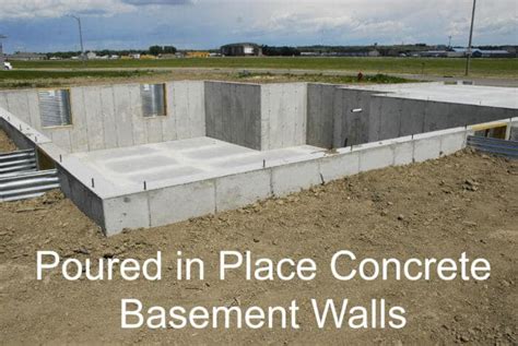Types Of Concrete Basement Walls Openbasement